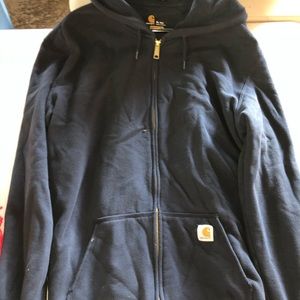men’s carhartt zip up hoodie <3